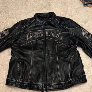 Women’s Harley Davidson leather coat